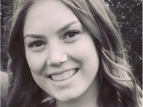 Rachael Longridge, 21, was killed on Dec. 23, 2016. A lawyer appeared in an Edmonton court on Jan. 10, 2016 on behalf of her mother, Christine Longridge, who is charged with second-degree murder in connection with her daughter's death.