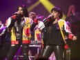 Salt-N-Pepa, here performing in October, will headline I Love the '90s Match 31 at Shaw Conference Centre.