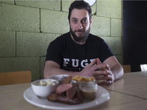 Steve Furgiuele is a chef who specializes in sausages. He's launched a crowd-funding campaign with Alberta Treasury Branch.