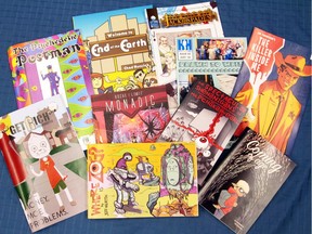 A selection of local comics published in 2016 at Happy Harbor.
