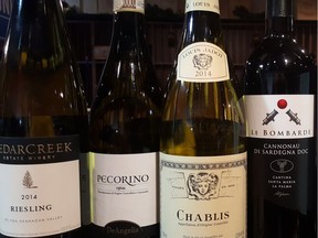 A selection of good wines to serve at Christmas.