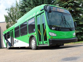 St. Albert was one of several municipalities in the Edmonton region receiving grants for transit projects Saturday, Dec. 3, through the Public Transit Infrastructure Fund.