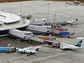A file shot of the tarmac at Edmonton International Airport.
