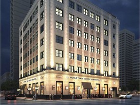 The Edmonton Chamber of Commerce recently secured a grant to light their heritage building with subtle accents on the columns of the façade. Lighting over the signs will also pool into the street, where officials aim to create a sense of welcome and warmth. The changes will take place early in 2017.