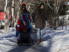 Slippery sidewalks have been responsible for a growing number of falls.