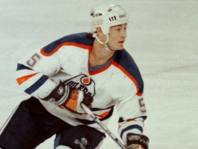 Edmonton Oilers defenceman Steve Smith in an undated photo.