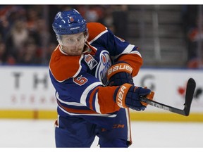 Edmonton Oilers defenceman Adam Larsson on Dec. 29, 2016.