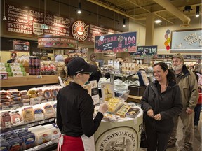 Grocery store sampling can add up to a lot of extra calories.