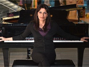 A public exhibition at City Hall on Thursday, Jan. 26, 2017, featured artists such as classically-trained pianist Armine Frangulyan, who is originally from Armenia.