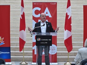 Randy Boissonnault, parliamentary secretary to the minister of Canadian Heritage, announced 14 infrastructure projects to celebrate Canada's 150-year anniversary. He also announced $314,000 for Canada 150 celebrations and museum upgrades.