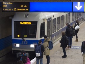The city has managed to get the message signs working again on the LRT platforms on January 13, 2017. The integration of the new LRT line to the NAIT campus was causing problems with the automated audio messages as well as the message boards.