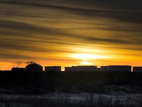 Work could boom again on the large oil tanks near Hardisty after U.S. President Donald Trump signed an executive order last week paving the way for construction of the controversial Keystone XL pipeline.