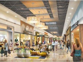 The Premium Outlet Collection mall at the Edmonton International Airport is scheduled to open in May 2018.