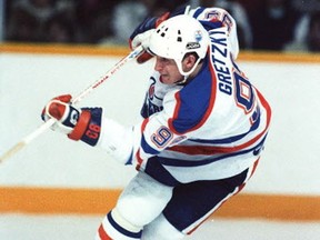 Edmonton Oilers star Wayne Gretzky in January 1984.
