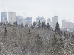 Edmonton skyline. (File photo)