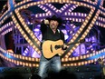 Country music singer Garth Brooks performs in concert at Rogers Place in Edmonton on Friday February 17, 2017.