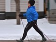Susan Yackulic, Nordic walking on Thursday, Feb. 9, 2017, is one of number of speakers at Pecha Kucha Night 27, which is on the opening night of the Winter Cities Shake-up conference, Feb. 18 to 20, in Edmonton.
