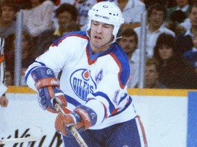 Edmonton Oilers centre Mark Messier in an undated photo.