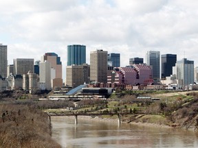 The Edmonton skyline. File photo.