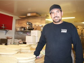 Renato Frattin, 51, stands inside the family-run Italian Bakery on Feb. 1, 2017. In March the owners are reopening their Beverly location, which burned down in a fire last February, and planning to open a new location in St. Albert in July.