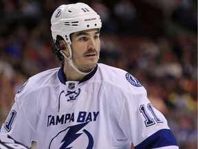 Tampa Bay Lightning centre Brian Boyle.