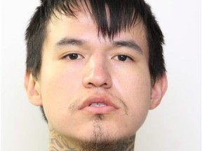 Torrie Evan Nepoose, 25, is wanted by police after allegedly violating his bail conditions. Nepoose is a violent offender who is considered a high risk to the public. Anyone with information is urged not to approach him and to contact police immediately.