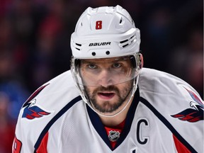 Washington Capitals star Alexander Ovechkin in February 2017.