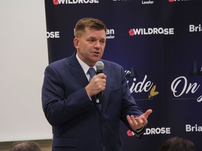 In a Facebook post, Wildrose Leader Brian Jean said he doesn't think parents should be notified if their child joins a gay-straight alliance.