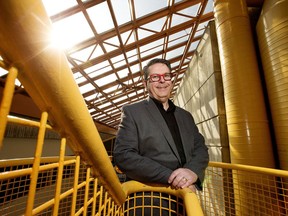 MacEwan University Faculty of Fine Arts and Communications Dean Allan Gilliland poses for a photo inside the university's west end campus, 10045 - 156 St., Wednesday March 29, 2017.