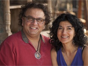 Vikram Vij, seen here with his business partner and former wife, Meeru Dhalwala, has just released a new memoir, titled Vij.