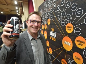 Terry Rock, executive director of the Alberta Small Brewers Association, at the inaugural Alberta Craft Brewing Convention in Red Deer, Wednesday, March 29, 2017.
