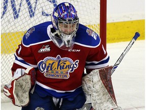 Oil Kings goaltender Patrick Dea made 45 saves in a 4-0 loss to the Medicine Hat Tigers on Friday at Rogers Place.