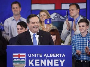 Alberta Conservative MP Jason Kenney announces he will be seeking the leadership of Alberta's Progressive Conservative party in Calgary, Alta., July 6, 2016. The Alberta Progressive Conservative leadership race is the home stretch and frontrunner Jason Kenney says he's still running like he's 10 votes behind, but he's also looking past voting day.