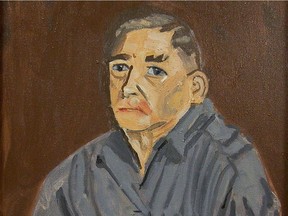Maxwell Bates's Self Portrait, part of The Looking Glass at the Art Gallery of Alberta, until May 28.