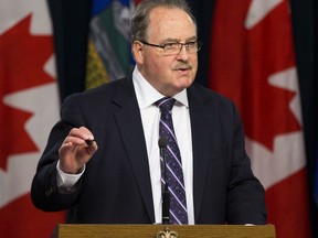 NDP house leader Brian Mason in a March 2017 file photo.