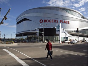 Rogers Place Arena, the new home of the Edmonton Oilers, is shown in Edmonton, Alta., on Wednesday September 7, 2016.