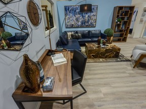 The Edmonton Home + Garden Show's design home is a modern 1,000-square-foot showcase by Revolve Furnishings.