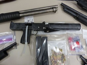 This MAC-11 submachine gun was seized in October 2016 in Edmonton.