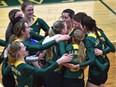 University of Alberta Pandas UBC Thunderbirds during the Canada West Women's Final Four volleyball tournament at the Saville Centre in Edmonton, Sunday, March 11, 2017.
