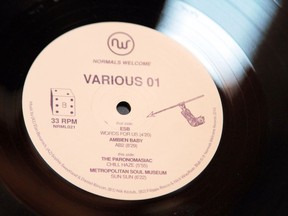 The vinyl incarnation of Edmonton label Normals Welcome's Various 01.