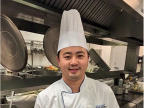 Chef Jason Wang is the new executive pastry chef at the Shaw Conference Centre.