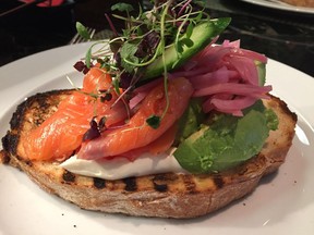 Avocado Toast is on the new menu at Nineteen restaurant, located in Terwillegar and in St. Albert.