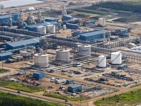 A Suncor oilsands facility is seen near Fort McMurray, Alta., on July 10, 2012.