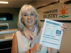 Pam Wilson, CEO of the Association of Alberta Registry Agents. File photo.