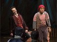 Farren Timoteo, left, and Peter Fernandes star in Peter and the Starcatcher at the Maclab Theatre in the Citadel.