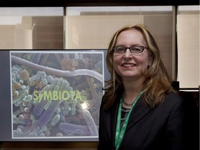 Anita Kozyrskyj during a press conference at the University of Alberta in Edmonton on Feb. 11, 2013.