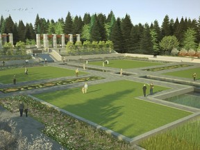 North America's largest Islamic-inspired garden is to be built at the University of Alberta Botanic Gardens, about 30 minutes southwest of the city.