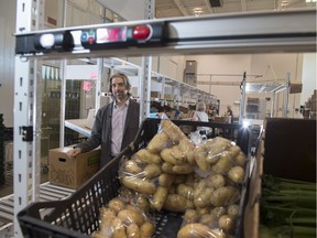 The Organic Box co-founder Danny Turner, whose business delivering boxes of organic or locally sourced food has expanded from Edmonton to locations across Alberta.