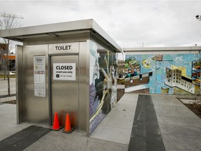 The City of Calgary shut its un-manned public toilets in the East Village after improper use.