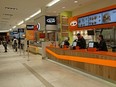 The new food court located on the top floor of Edmonton City Centre mall at the opening last fall.